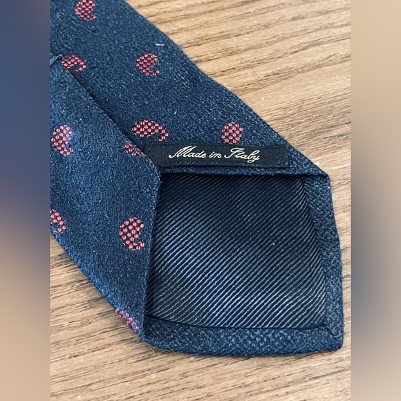 👔🔥 Massimo Dutti Tie Made in Italy - Picture 1 of 3